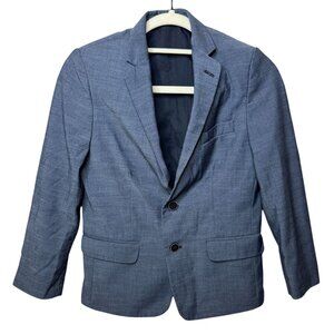 Calvin Klein Boys Blue Blazer Jacket Size 10 Regular Dress Coat